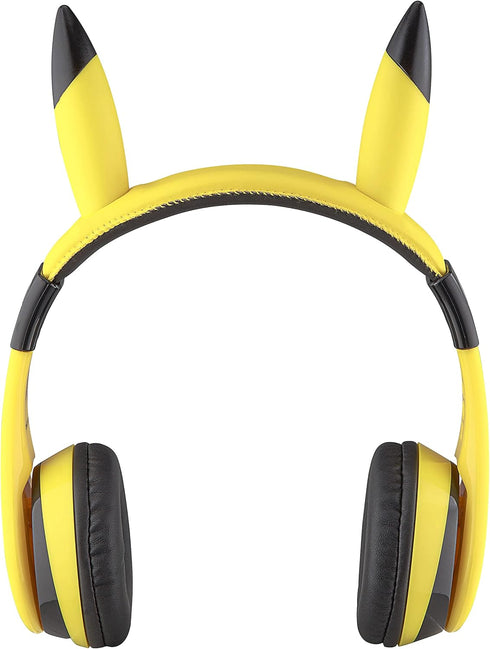 eKids Pokemon Kids Bluetooth Headphones, Wireless Headphones with Microphone Includes Aux Cord, Volume Reduced Kids Foldable Headphones for School...
