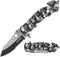 Kitory Outdoor Hunting Pocket Knife, Folding Knife with Glass Breaker and Pocket Clip,3.3 inch Stainless Steel Blade Good for Camping Hunting Surv...