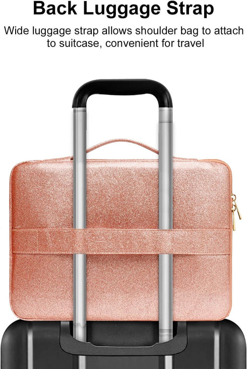 MOSISO Laptop Sleeve Compatible with MacBook Air 13 M2 M1 2023-2018 / Pro 13 M2 M1 2023-2016, Surface Pro 8/7/6/X/5/4/3, 12.9 iPad Pro, Waterproof...