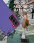 for Samsung Galaxy S21 Plus 5G Phone Case, with Screen Protector, Dust-Proof Port Cover, Full-Body Non-Slip Silicone Rubber Covered, Military Grad...