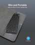 TECKNET 2.4G Wireless Keyboard, Small Wireless Keyboard with Media Hotkeys, Ultra Slim Compact Wireless Keyboard, 12-Month Battery Life, Compatibl...