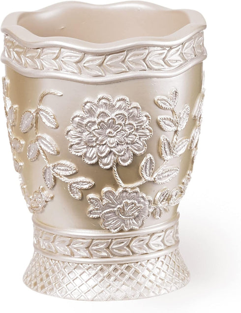 Popular Bath 942705 Rose Vine, Tumbler, Beige-Taupe...