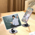 Metal Cellphone Stand 2 Pack MiniPad Phone Holder 360° Rotation Phone Stand Foldable Scalable Office Desk Adjustable Portable for Travel...