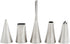 Mrs. Anderson’s Baking Pastry Cookie Cake Decorating Tips, 18/8 Stainless Steel, 5-Piece Set...