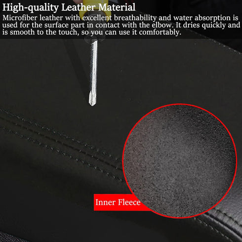 for Dodge Charger 2011-2023 Chrysler 300 2015-2022 Car Armrest Cover Center Console Pad Covers Scratch Resistance Box Cover Leather Protector Pad ...