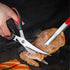 Kitchen Scissor Heavy Duty Poultry Shear All Purpose BBQ Meat Steak Food Cooking Cutting Stainless Steel Ultra Sharp with Toothing Blade...