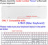 Silicone Keyboard Cover for Apple iMac Magic Keyboard with Numeric Keypad MQ052LL/A (Model: A1843, 2017 2018 Release), Cute Print Keyboard Skin, U...