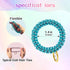 12 Colors Wrist Keychain Plastic Spring Flexible Spiral Wrist Coil Stretchable Wrist Band Wristlet Keychain Bracelet Wrist Coil for Sauna Gym Pool...
