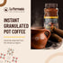 LA PARROQUIA DE VERACRUZ - Pot Coffee 6.34 oz, Soluble Granulated Coffee, Mixed with Caramelized Sugar, with Pot Coffee Aroma and Notes of Cinnamo...