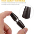 Wood Toggle Buttons 20pcs Horn Toggle Dark Brown Wooden Buttons for Sewing Craft Sew- On Toggles Closure for Sewing Clothing Craft DIY Accessories...