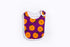 Baby Bib Large Toddler Burpy Absorbent Feeding Reflux Drool Teething Snap Button (Veggies)...