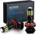 2800 Lumens Extremely Bright H11 H8 H16 LED Fog Light Bulbs for DRL or Fog Lights, DOT Approved, 6000K Xenon White (Pack of 2)...
