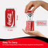 Gabba Goods Coca-Cola Can Shape Charging Case Wireless Bluetooth Earbuds with Voice Assistant Compatible, Built-In Mic, 9H Playtime, HD Stereo Sou...