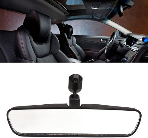 Car Interior Rear View Mirror, 8 Inch Car Rearview Mirror Clear Image Anti Glare Interior Rear View Mirror Universal for Cars Trucks...