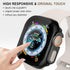 for Apple Watch Case 49mm,Hard Case with Tempered Glass Screen Protector,Watch Cover for Apple Watch ultra/ultra 2 Screen Protector,Ultra-Thin Dur...