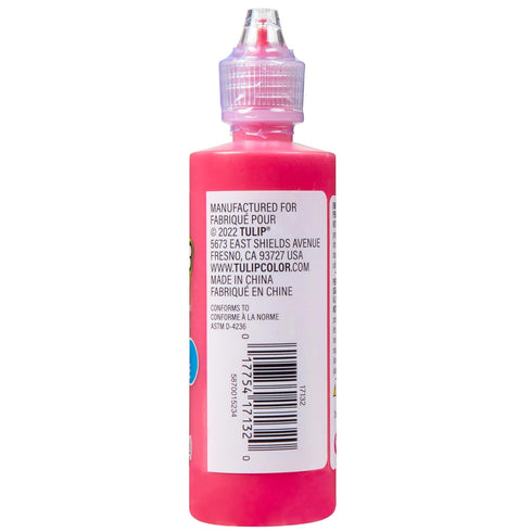 TULIP Dimensional Fabric Paint 17132 Dfpt 4Oz Puffy Red, 4 Fl Oz (Pack of 1)...