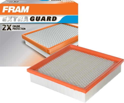 FRAM Extra Guard CA10014 Replacement Engine Air Filter for Select Chevrolet, Buick, and Pontiac Models, Provides Up to 12 Months or 12,000 Miles F...