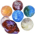 Kicko Mars Comet Slime - Pack of 6 Gooey Marbled Slimes in a Comet Shaped Container - Good for Party Favors, Kids, Squishing and Squashing, Stress...