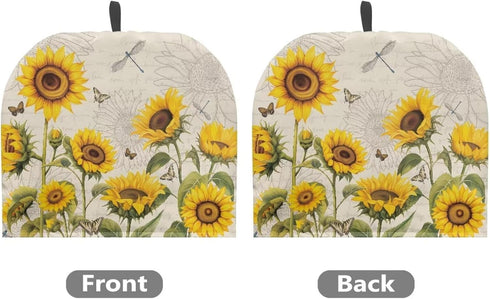Sunflower Tea Cozy for Teapot Insulated Dragonfly Tea Cosy for Teapot Butterfly Tea Cozies Kettle Quilt Table Hotel Tea Party Restaurant...