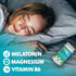 VAL Mg Experts Melatonin 3mg with B6 & Magnesium - 90-Day Supply for Optimal Sleep Support, Healthy circadian Rhythms, Cellular Defense - Antioxid...