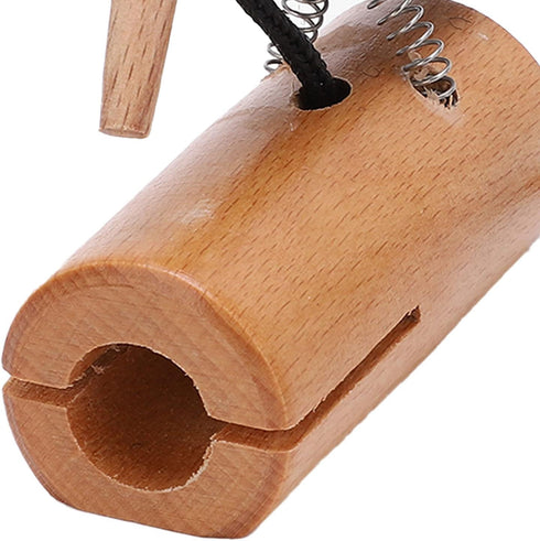 Woodpecker Musical Toy,Wood Bird Decor Education Toys for Kids...