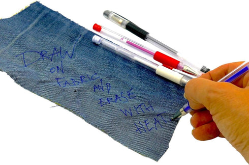 Madam Sew Heat Erasable Fabric Marking Pens for Sewing and Quilting | Fabric Markers for Sewing, Embroidery, Dressmaking with 4 Pens + 4 Refills |...