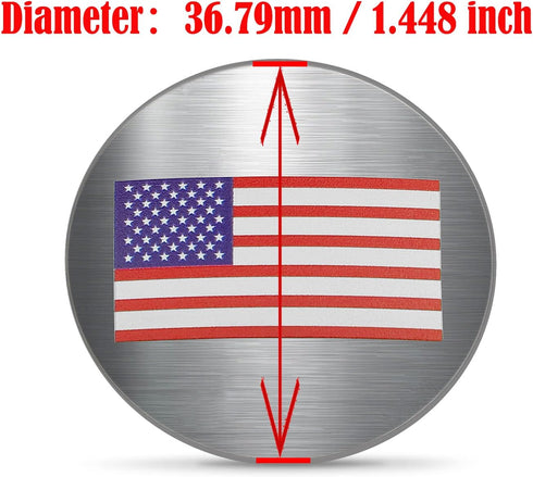Dial Shifter Trim Plate Gear Shift Switch Knob Cover Decoration Sticker Stainless Steel Fits for Chrysler 300/200/Pacifica & Voyager, Dodge Ram 15...