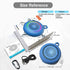 Bluetooth Shower Speaker Waterproof - Small Portable Speaker Wireless with Louder Volume and Powerful Bass - Colorful Lights and 10H Playtime - Li...