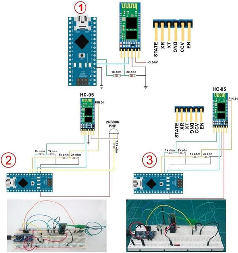 HC-05 Wireless Bluetooth Receiver RF Transceiver Module Serial Port Transmitter Module...