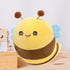 Cute Stuffed Animal Toy Fruit Plush Pillow, Funny Bee Throw Pillow, Soft Food Shape Hugging Pillow Plushie for Boys Girls Birthday Toy...