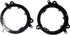 Aftermarket 6" to 6.75" Speaker Adapter Bracket (Pair) 82-8148 for Lexus Toyota Scion Comparable to Metra...