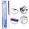Scientific Labwares Stainless Steel Micro Lab Scoop Sampler with Soft Handle - Scientific Quality Micro Lab Spatula Blade Spoon (9")...