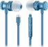 Sentry OSE450 Blue Headphones in-Ear Earbuds with Wired USB-C Connection, Inline Volume Controller & Microphone, Noise Isolation...