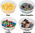 Food Storage Containers with Lids 20 oz Freezer Deli Cups BPA-Free Leakproof Round Clear Takeout Container Meal Prep Microwavable, Airtight Lids -...