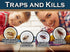 Roach + Spider Traps (12 Box Traps) | Non-Toxic Extra Sticky Box Traps | Trap and Kill German Cockroach, American, and Oriental Roaches Plus Crawl...
