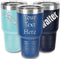 Personalized Ringneck Tumbler 30 oz with Straw, Customized Vacuum Insulated Tumbler with Custom Name Text Engraved in USA – Birthday, Wedding, Ann...