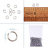 Craftdady 1000Pcs Stainless Steel Open Jump Rings 5mm Round 0.8mm Thick Tiny Connector Rings for Jewelry Making...