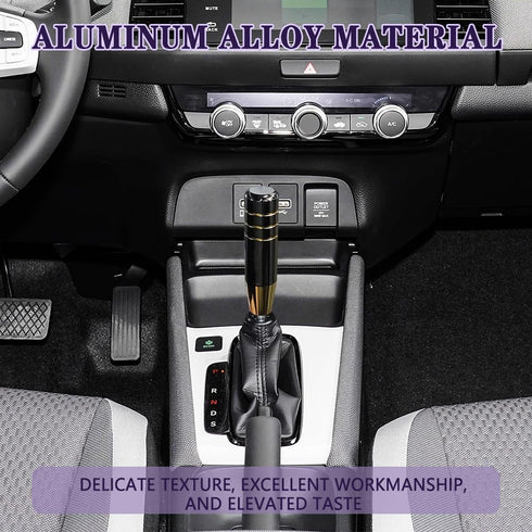 Car Gear Shift Knob Cover, Weighted Car Gear Shifter Manual Knob, Long Stick Shift Knob Gear Shifter Knob, Aluminum Alloy Weighted Manual Shift kn...