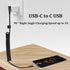 USB 3.1 Type C to Type C Cable, 90 Degree USB C to USB C Cable Spring Spiral Cable Fast Charging Data Extension Cable for Laptop & Tablet & Mobile...
