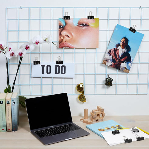 Small Binder Clips 1 Inch Length for Office (64 Pcs)...