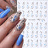 JMEOWIO 10 Sheets Spring Flower Nail Art Stickers Decals Self-Adhesive Pegatinas Uñas Summer Floral Sakura Nail Supplies Nail Art Design Decoratio...