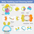 MOONTOY Baby Rattles Teether Set Toys for 0 1 2 3 4 5 6 7 8 9 10 11 12 Month Old Baby Boy Girl, 9PCS Baby Toys Sensory Toys Early Development Newb...