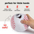 Plush Baby Baseball Rattle | Baby Baseball Toy | Learning Content | Great Gift for Baby and Toddler Girls or Boys | 0-36 Months...