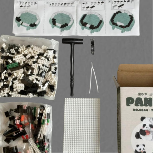 Mini Building Blocks Panda Sets Cute Micro Mini Panda Building Bricks for Adults Micro Nano Bricks Perfect Party Favors for Teenagers. (480 PCS)...