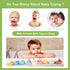 Bath Toys for Kids Ages 1-3 , 9 Pack No Hole Animal and Float Boats Baby Bath Toys for Babies 6-12 Months, Baby Pool Bathtub Toys Presents for Pre...