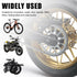 2 PCS Bike or Motorcycle Chain Washer, Motorcycle Chain Gear Scrubber Dirt Remover Washing Tool, Universal Mountain Bike Crankset Cleaning Brush, ...