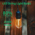 Meconard 30 Pack S14 Edison String Light Bulbs, 1 Watt Replacement Bulbs for Outdoor String Lights, Low Wattage Shatterproof LED Filament Patio Bu...