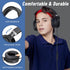 rockpapa Grade Wired Headphones with Microphone, Lightweight Foldable Stereo Bass Headphones with No-Tangle Cord & 3.5mm Jack for Women/Kids, Lapt...