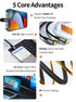 USB-C Cable, 6.6FT, 100W PD Fast Charging, 20Gbps Data Transfer, 8K Video Output, Compatible with iPhone 15, MacBooks, iPad, Galaxy, Pixel, and Mo...
