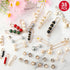 35PCS Pearl Brooch Pins, Safety Pins for Women No Sewing Pant Waist Tightener Cover Up Buttons Sweater Shawl Hat Clip Neckline Pins Double Faux Pe...